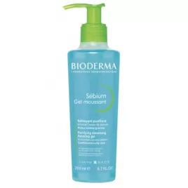 BIODERMA Sébium Gel moussant jemný čisticí gel pro smíšenou a mastnou pleť 200 ml