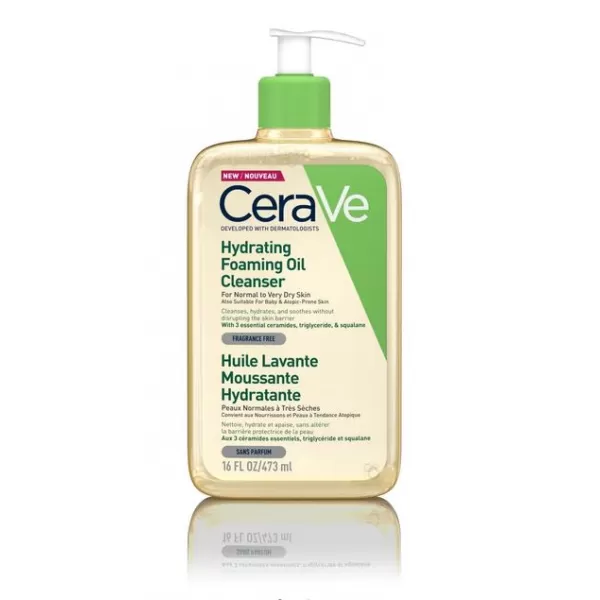 CeraVe Hydratační čisticí pěnící olej 473 ml