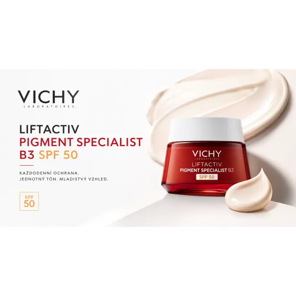 Vichy Liftactiv B3 Anti Dark Spots protivráskový krém SPF 50 50 ml