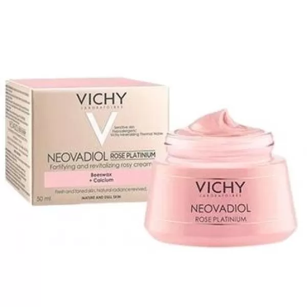 VICHY NEOVADIOL ROSE PLATINIUM Růžový posilující a revitalizační krém 50ml