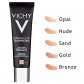 Vichy Dermablend 3D Correction korekční vyhlazující make-up SPF 25 odstín 45 Gold 30 ml