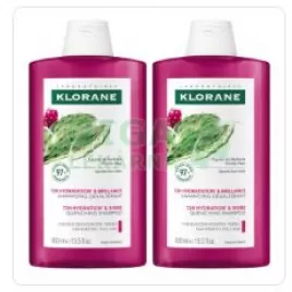 KLORANE Hydratační šampon s opuncií 2x 400ml