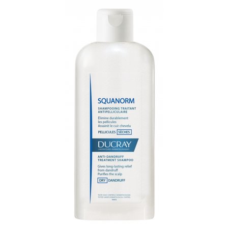 Ducray Squanorm šampon proti suchým lupům 200 ml