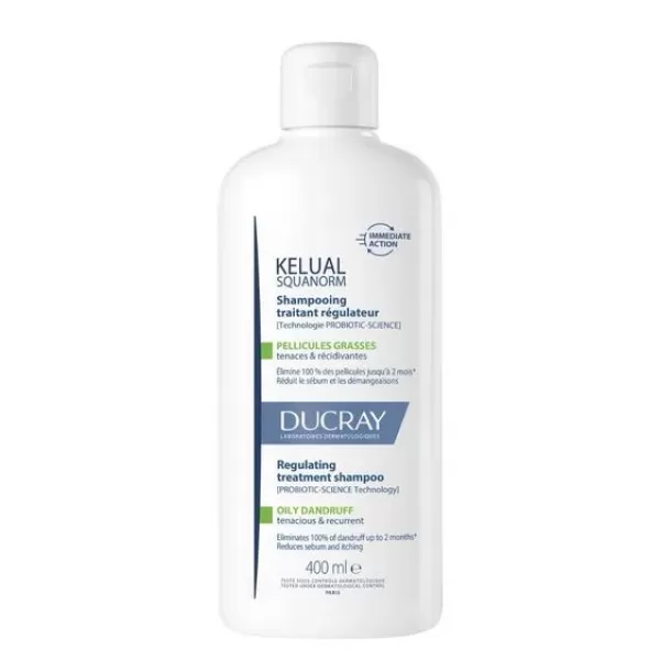 Ducray Kelual Squanorm Šampon na mastné lupy 4000 ml