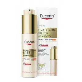 Eucerin HYALURON-FILLER+ELASTICITY ultra lehký denní krém SPF50 50ml