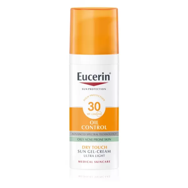 Eucerin Ochranný krémový gel na opalování na obličej Oil Control SPF 30 50ml