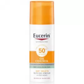 Eucerin SUN Oil Control SPF50+ ochranný krémový gel na obličej 50 ml