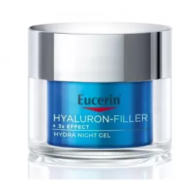 Eucerin Hyaluron-Filler + 3x Effect noční gel 50 ml