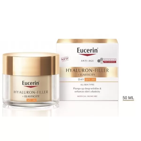 EUCERIN HYALURON-FILLER+ELASTICITY denní krém SPF30 50ml