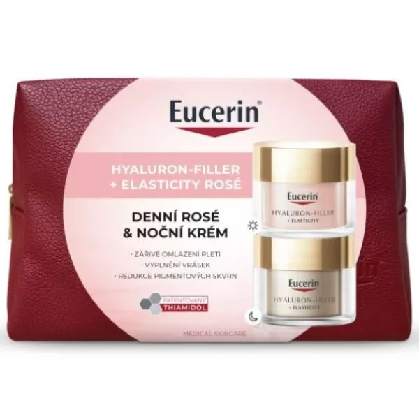Eucerin HYALURON-FILLER+ELASTICITY ROSÉ Vánoce2025