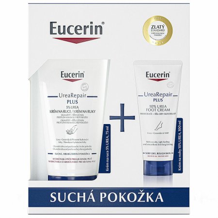 EUCERIN Urea krém na ruce 5% UREA+krém na nohy 10% UREA promo