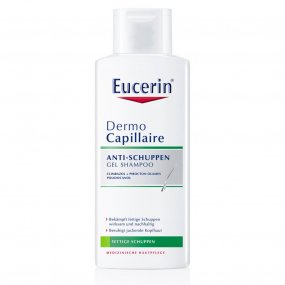 Eucerin DermoCapillaire Gelový šampon proti mastným lupům 250 ml
