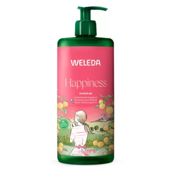 Weleda HAPPINESS Grepový sprchový gel 750 ml