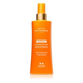 Institut Esthederm Adaptasun Sensitive Protective Body Lotion ochranné opalovací mléko se střední UV ochranou 200 ml