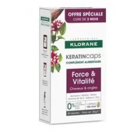 KLORANE Keratincaps Síla a vitalita cps.90