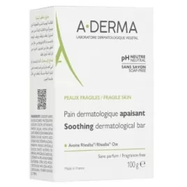 A-DERMA Dermatologické mýdlo-kostka 100g