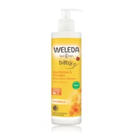 Weleda Měsíčkový mycí krém a šampón 400 ml