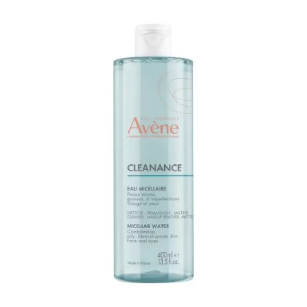 AVENE Cleanance čistící micelární voda - Eau nettoyante 400 ml