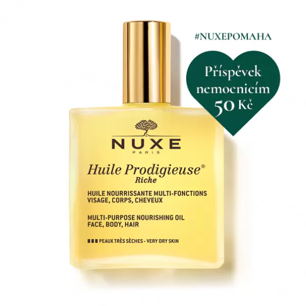 NUXE Huile Prodigieuse Riche - VERY DRY SKIN vyživující olej 100 ml