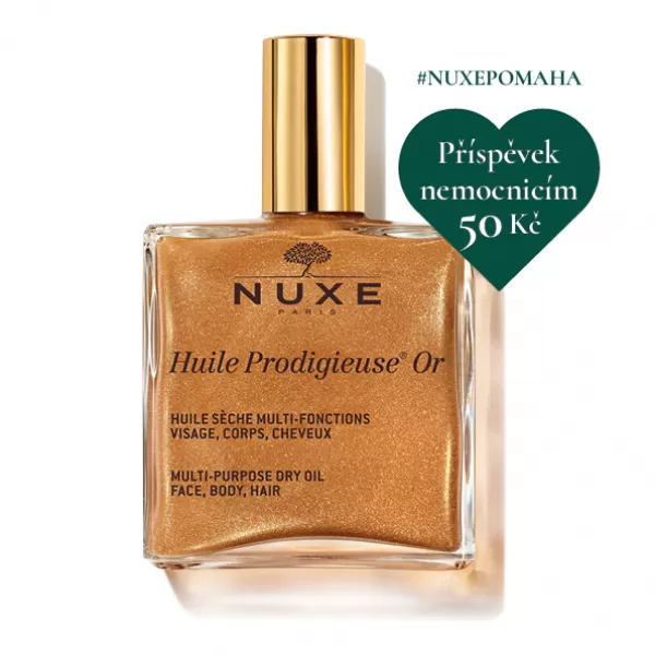 Nuxe Multifunkční zázračný suchý olej ve spreji se třpytkami 100 ml