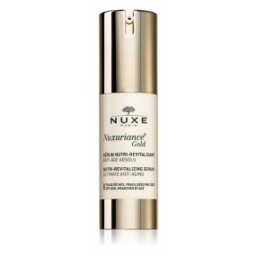 Nuxe Nuxuriance Gold revitalizační pleťové sérum s vyživujícím účinkem 30 ml
