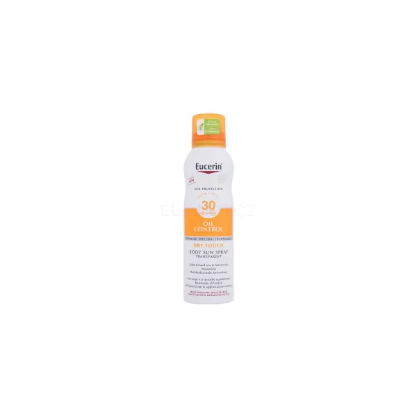 EUCERIN Transparentní sprej aerosol na opalování Dry Touch Oil Control SPF 30