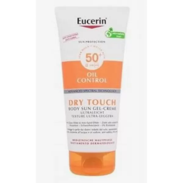 Eucerin Krémový gel na opalování Dry Touch Oil Control SPF 50+