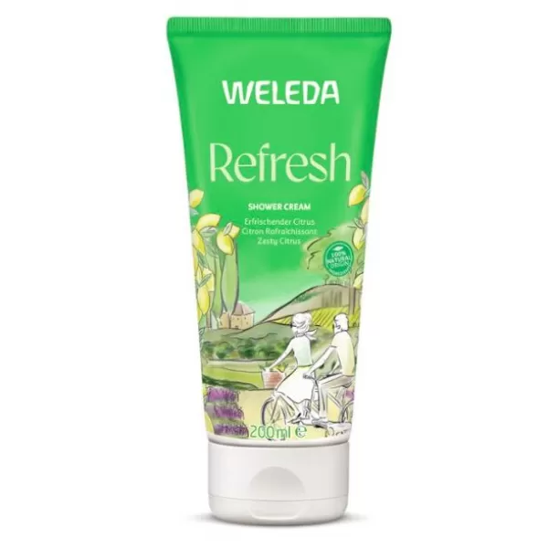 Weleda REFRESH Citrusový sprchový krém 200 ml