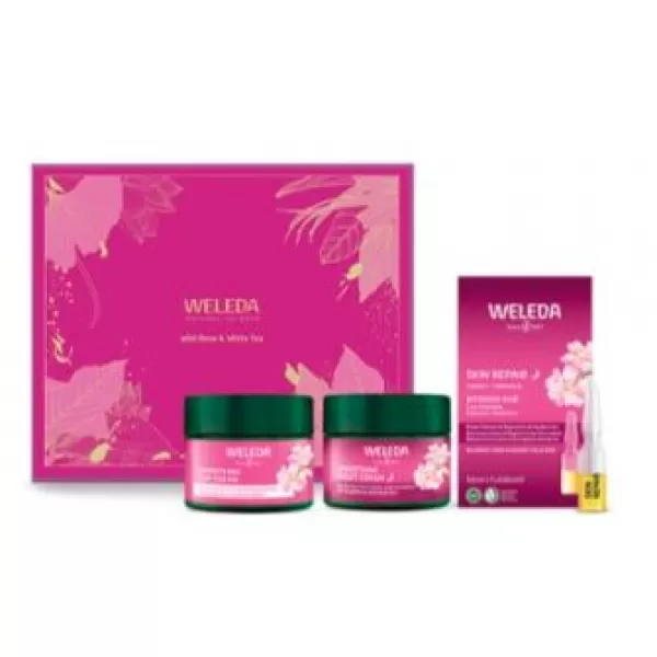 Weleda Brightening Face Care Wild Rose & White Tea Set
