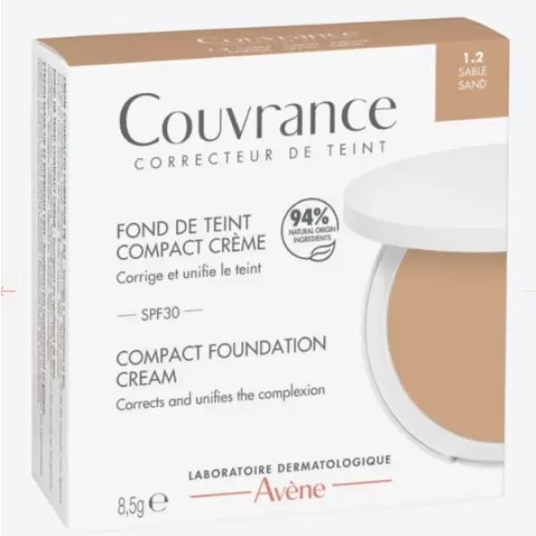 AVENE COUVRANCE Kompaktní krémový make-up - pískový odstín