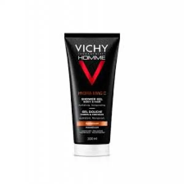 Vichy Homme Hydra Mag C sprchový gel 200 ml