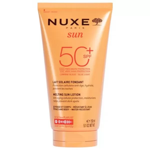 NUXE Sun delikátní mléko s vysokou ochranou SPF 50 obličej a tělo 150 ml