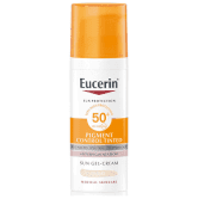 EUCERIN Sun Pigment Control Tinted Emulze na opalování na obličej SPF50+ světlá 50 ml