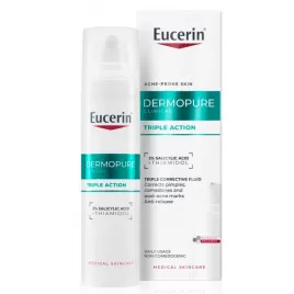 Eucerin DermoPure CLINICAL fluid s trojitým účinkem 40ml