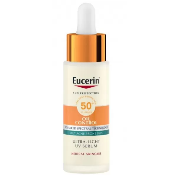 Eucerin SUN UV Serum na obličej SPF50+ 30ml
