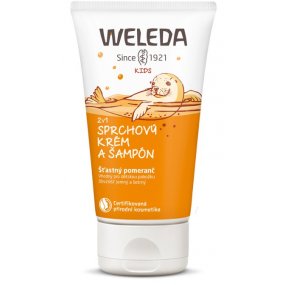 Weleda 2 v 1 sprchový krém a šampon Šťastný pomeranč 150 ml