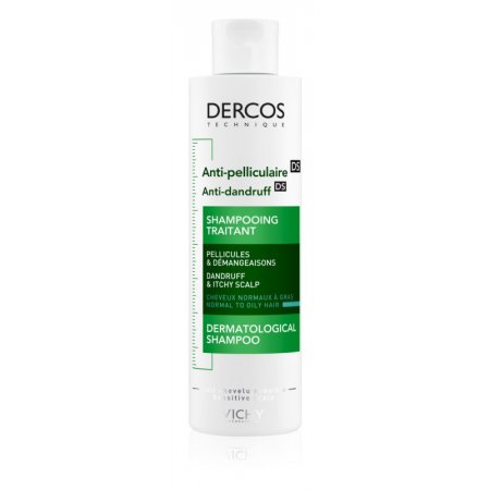 Vichy Dercos šampon proti lupům na normální až mastné lupy 200 ml