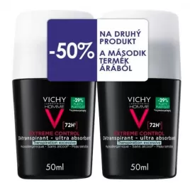 VICHY HOMME Extreme Control detranspirant 2x50ml
