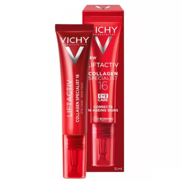VICHY Liftactiv Collagen Specialist 16 oční krém s inovativní technologieí Co-Bonding