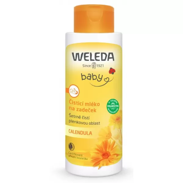 Weleda Čisticí mléko na zadeček 400 ml