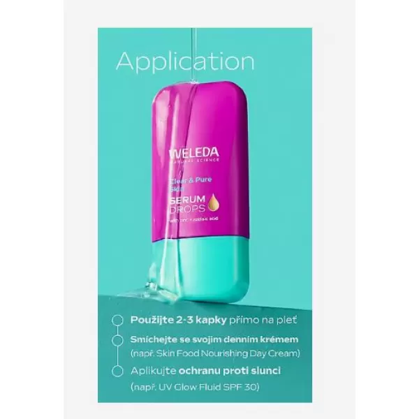 Weleda Clear & Pure Skin Serum Booster Drops 30 ml