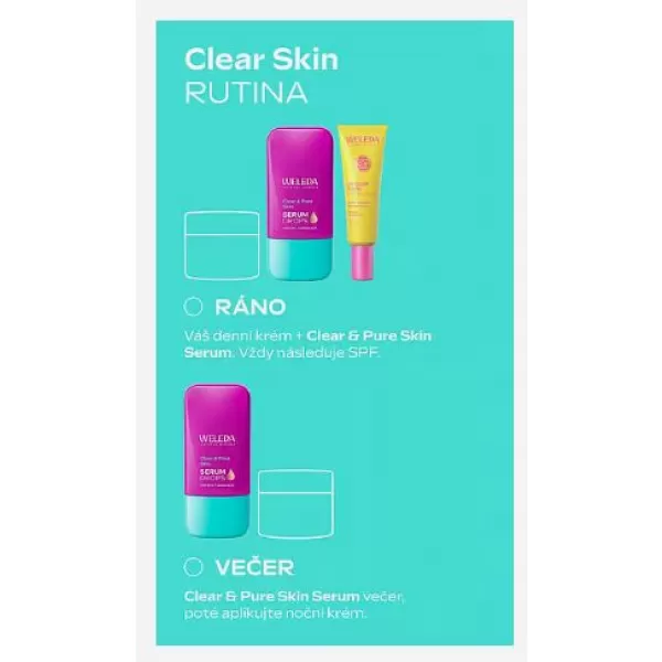 Weleda Clear & Pure Skin Serum Booster Drops 30 ml