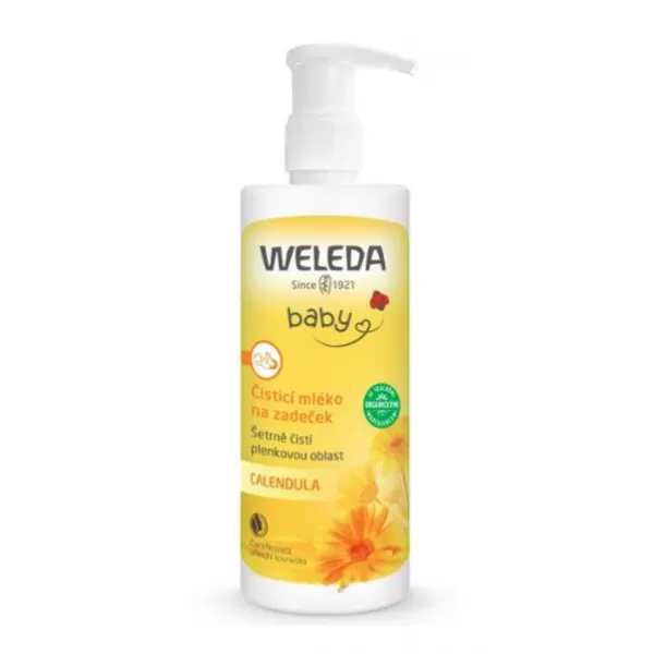 Weleda Čisticí mléko na zadeček 400 ml